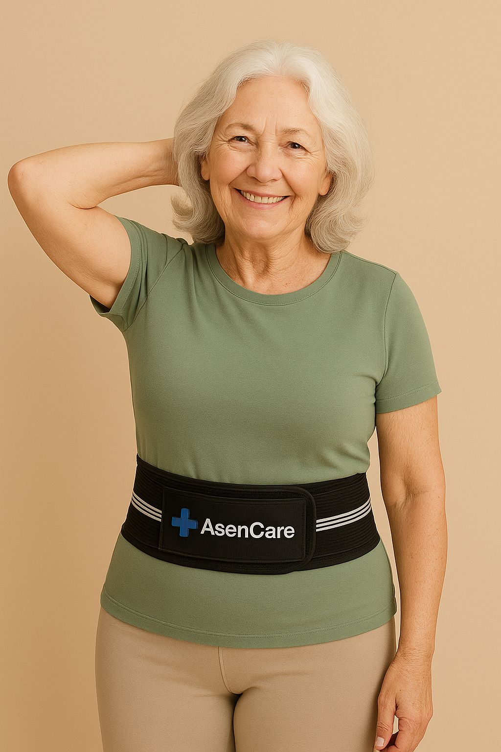 AsenCare™ Selkävyö Luonnollinen apu alaselkäkipuun – ilman lääkkeitä!